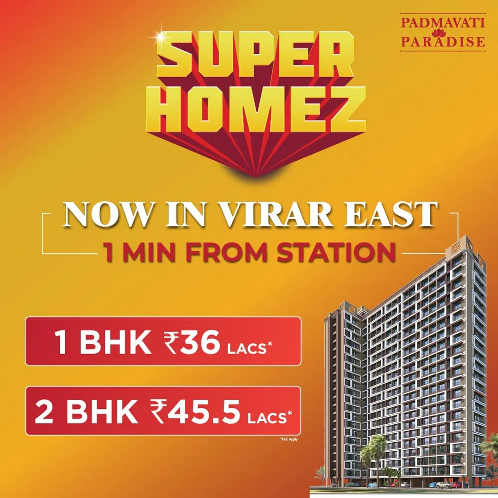 1, 2 & 3 BHK Apartment in Virar West
